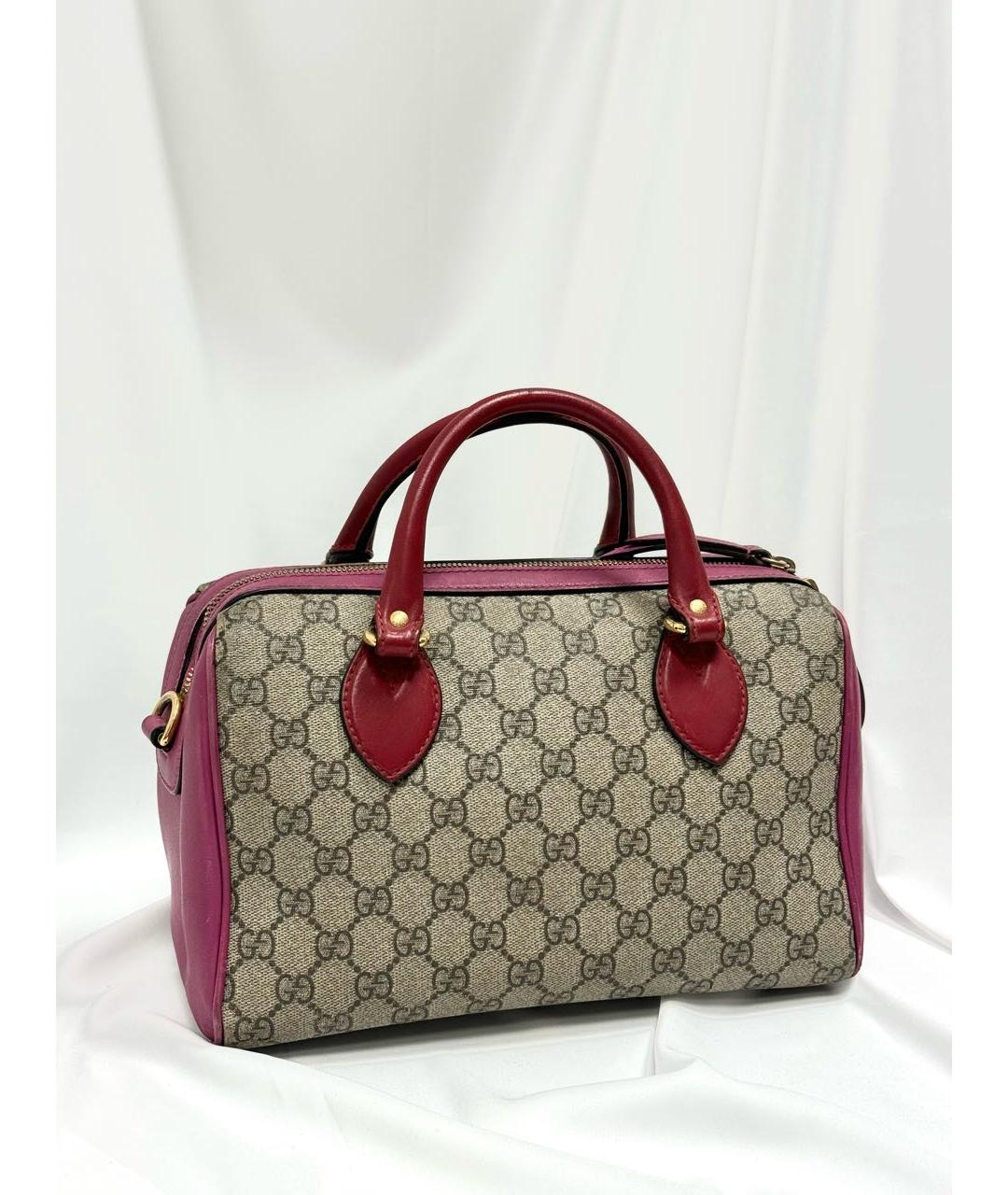 GUCCI Бежевая сумка с короткими ручками, фото 2