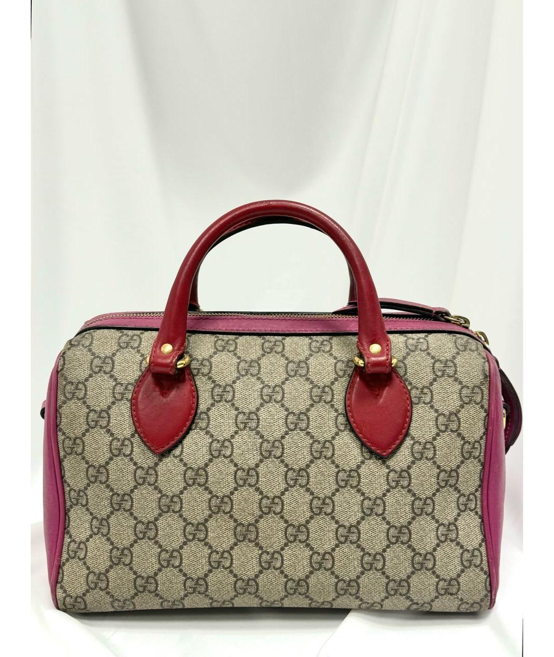 GUCCI Бежевая сумка с короткими ручками, фото 5