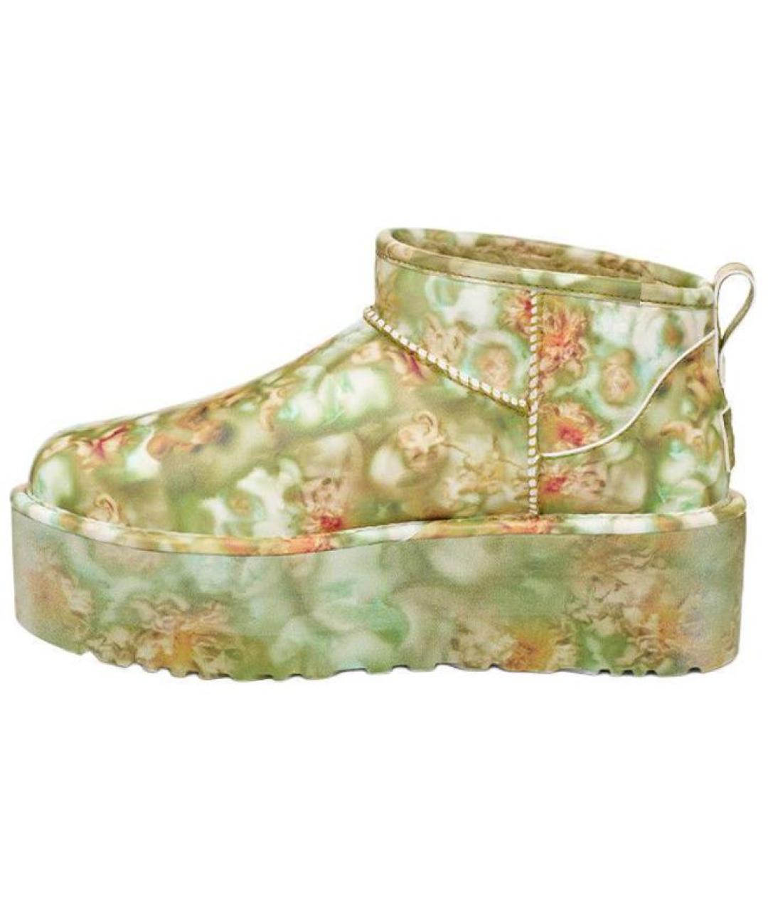 UGG AUSTRALIA Мульти нубуковые ботинки, фото 2