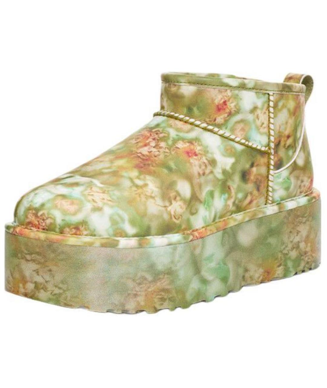 UGG AUSTRALIA Мульти нубуковые ботинки, фото 3