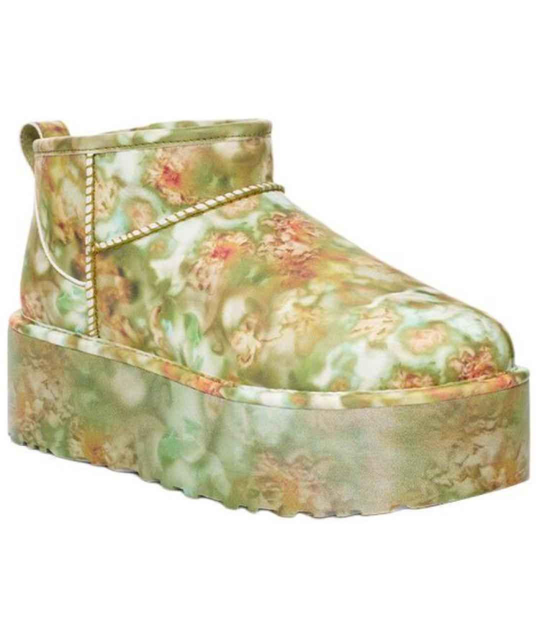 UGG AUSTRALIA Мульти нубуковые ботинки, фото 4