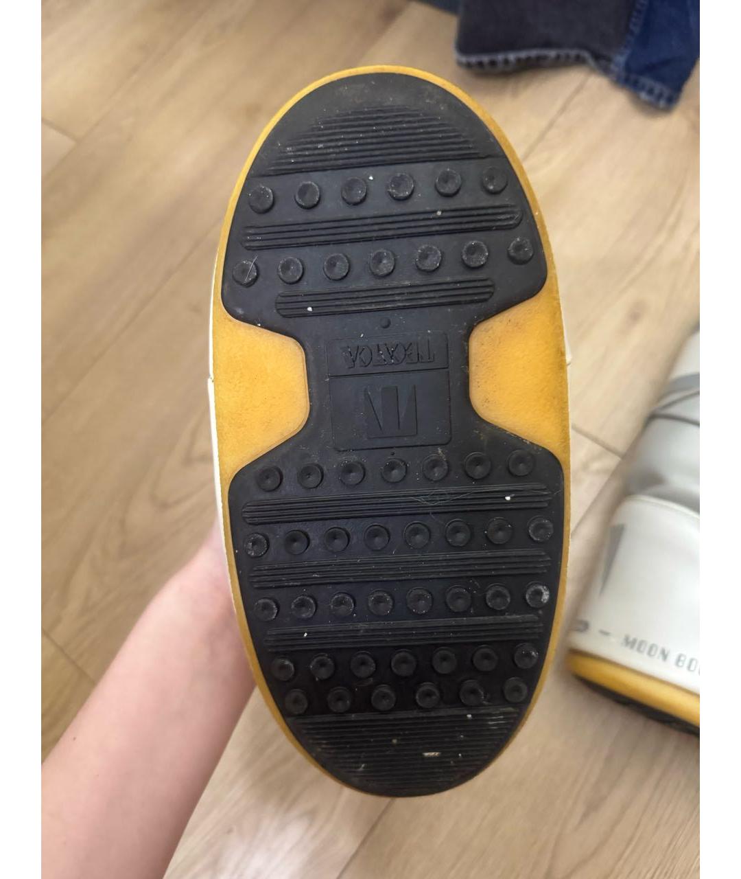 MOON BOOT Серебряные ботинки, фото 5