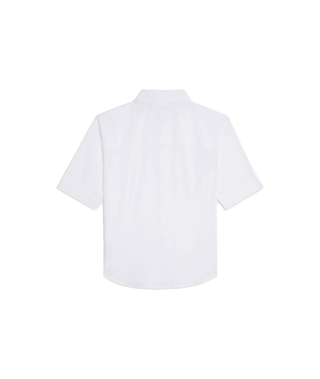 CELINE Белая хлопковая рубашка, фото 2