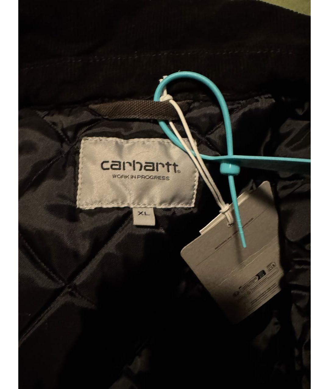 CARHARTT WIP Коричневая хлопковая куртка, фото 4