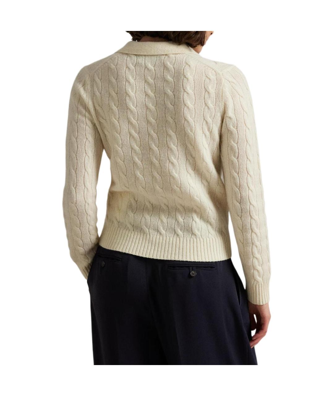 POLO RALPH LAUREN Бежевый джемпер / свитер, фото 3