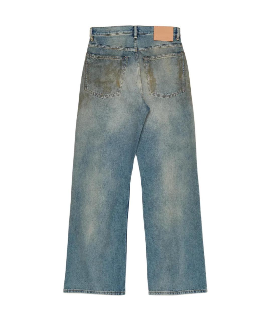 ACNE STUDIOS Синие прямые джинсы, фото 2