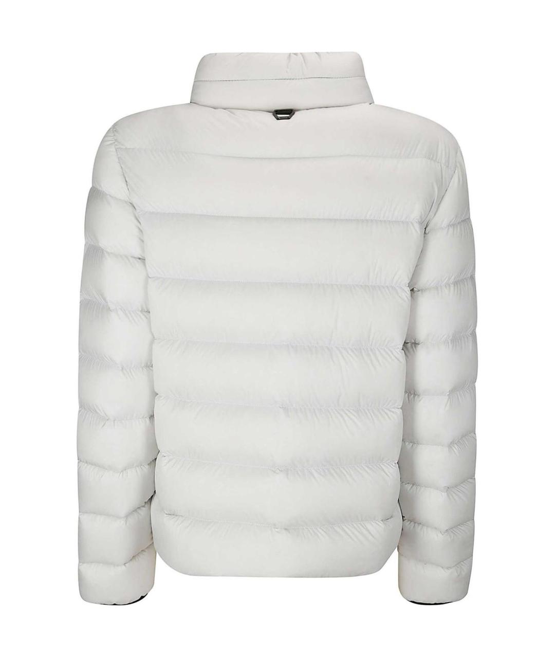 MONCLER Белая полиамидовая куртка, фото 2