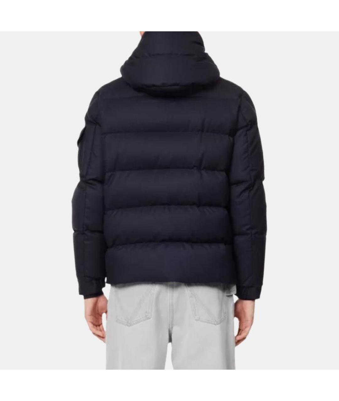 MONCLER Синий пуховик, фото 3