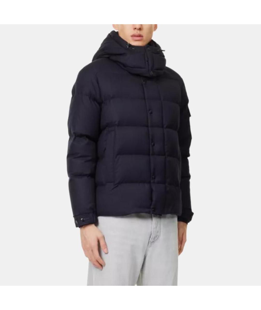 MONCLER Синий пуховик, фото 2