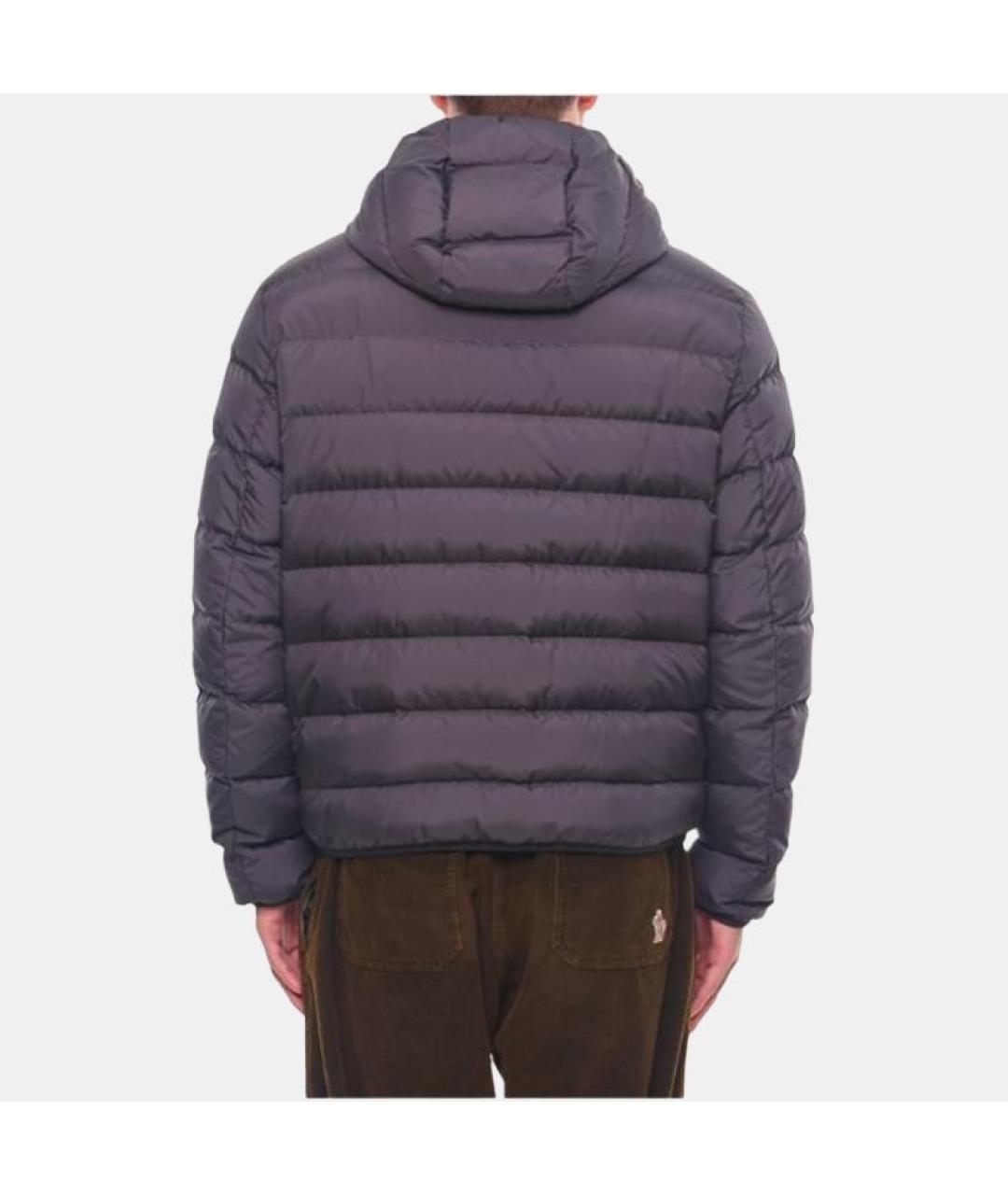 MONCLER Синий пуховик, фото 4