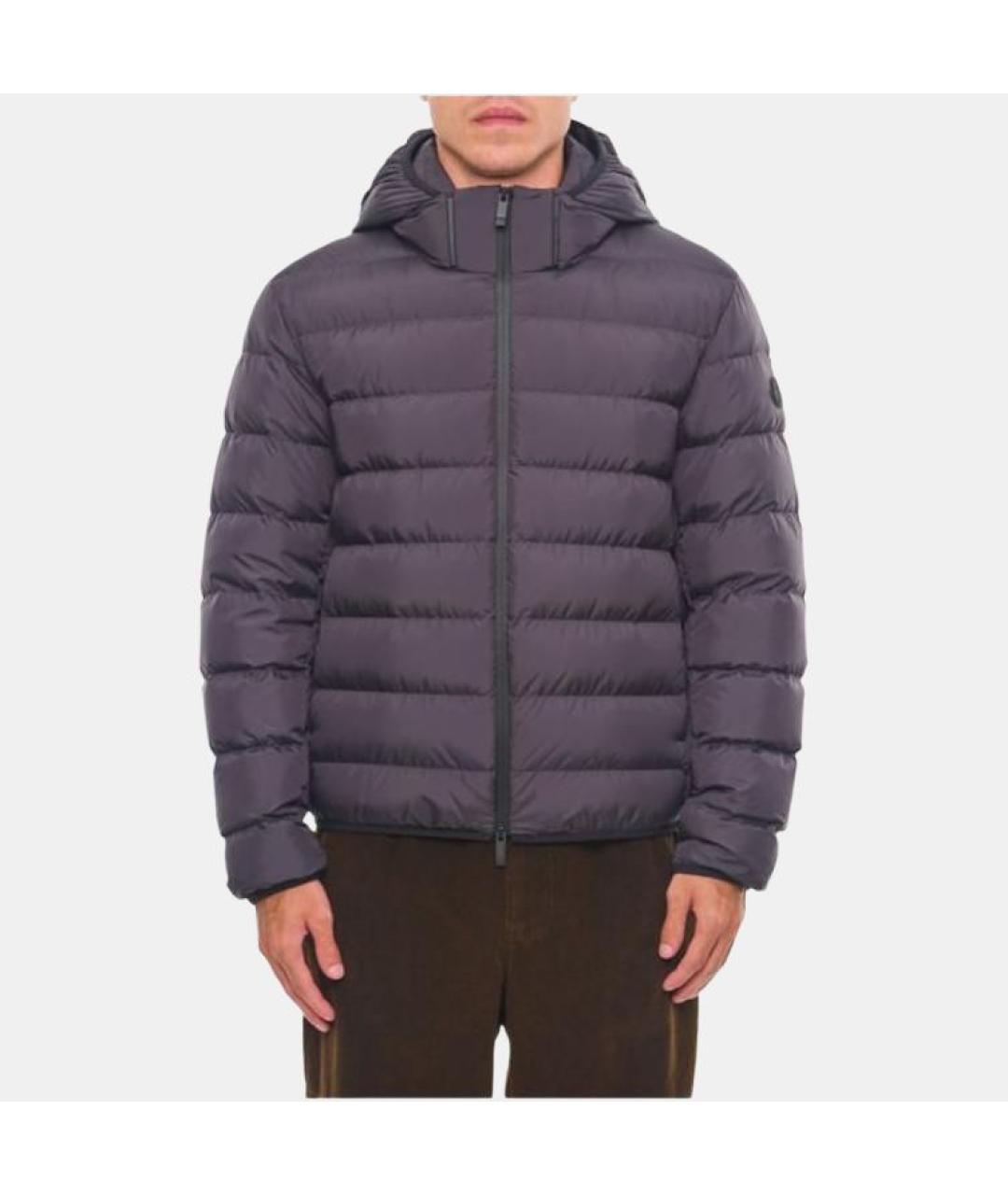 MONCLER Синий пуховик, фото 5