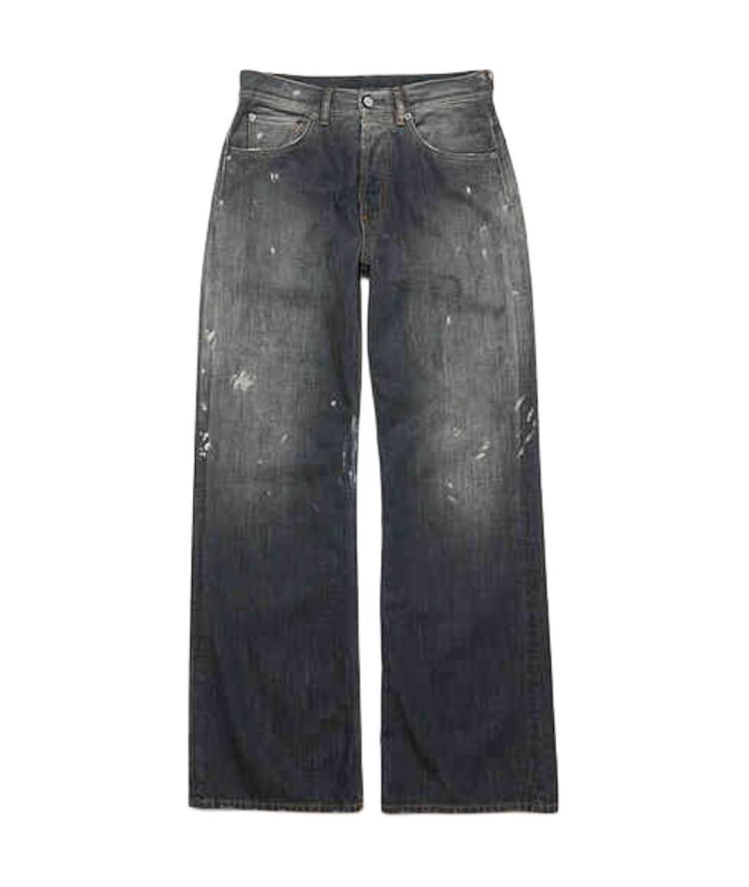ACNE STUDIOS Черные прямые джинсы, фото 6