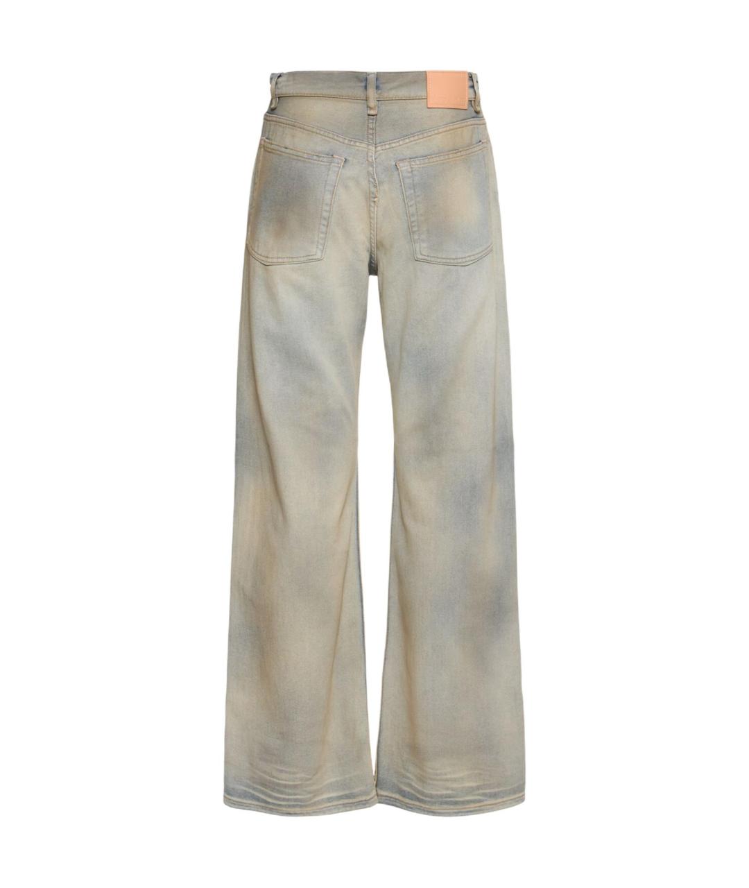 ACNE STUDIOS Голубые прямые джинсы, фото 2