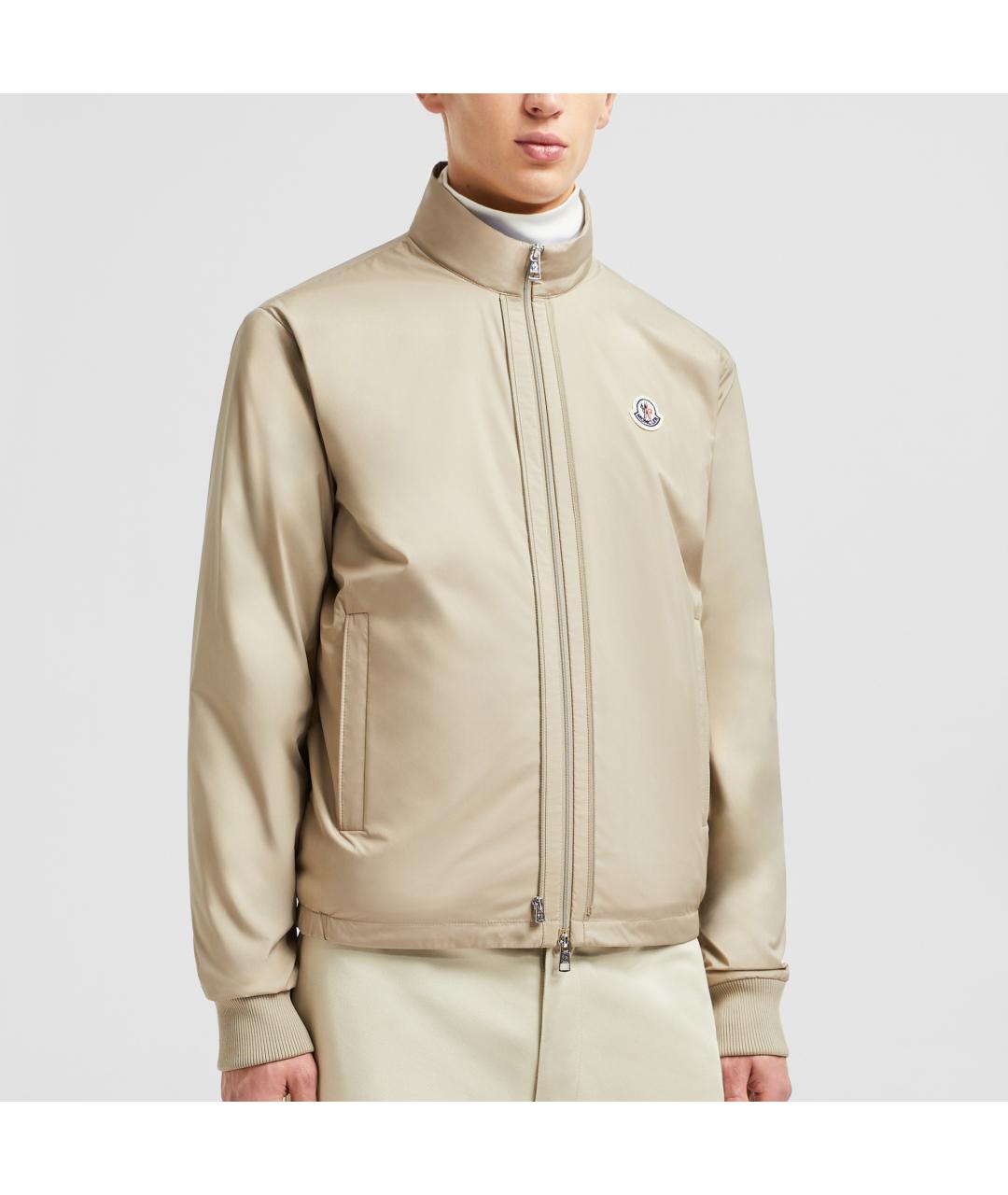 MONCLER Бежевая куртка, фото 3