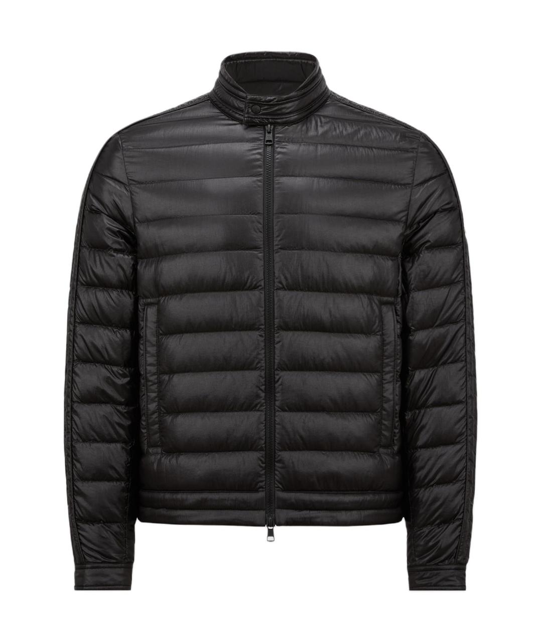 MONCLER Черный пуховик, фото 1