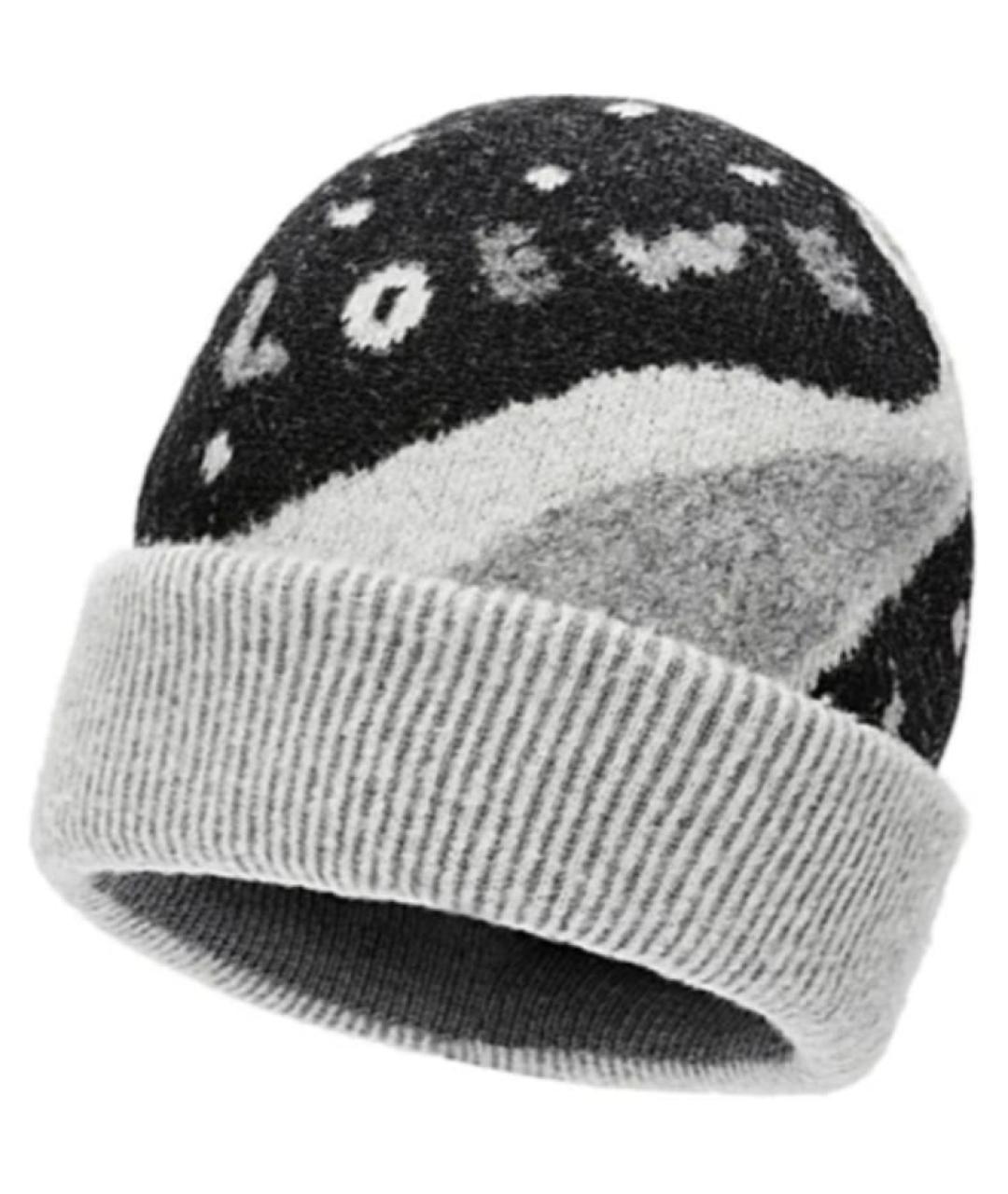 LOEWE Черная шапка, фото 1