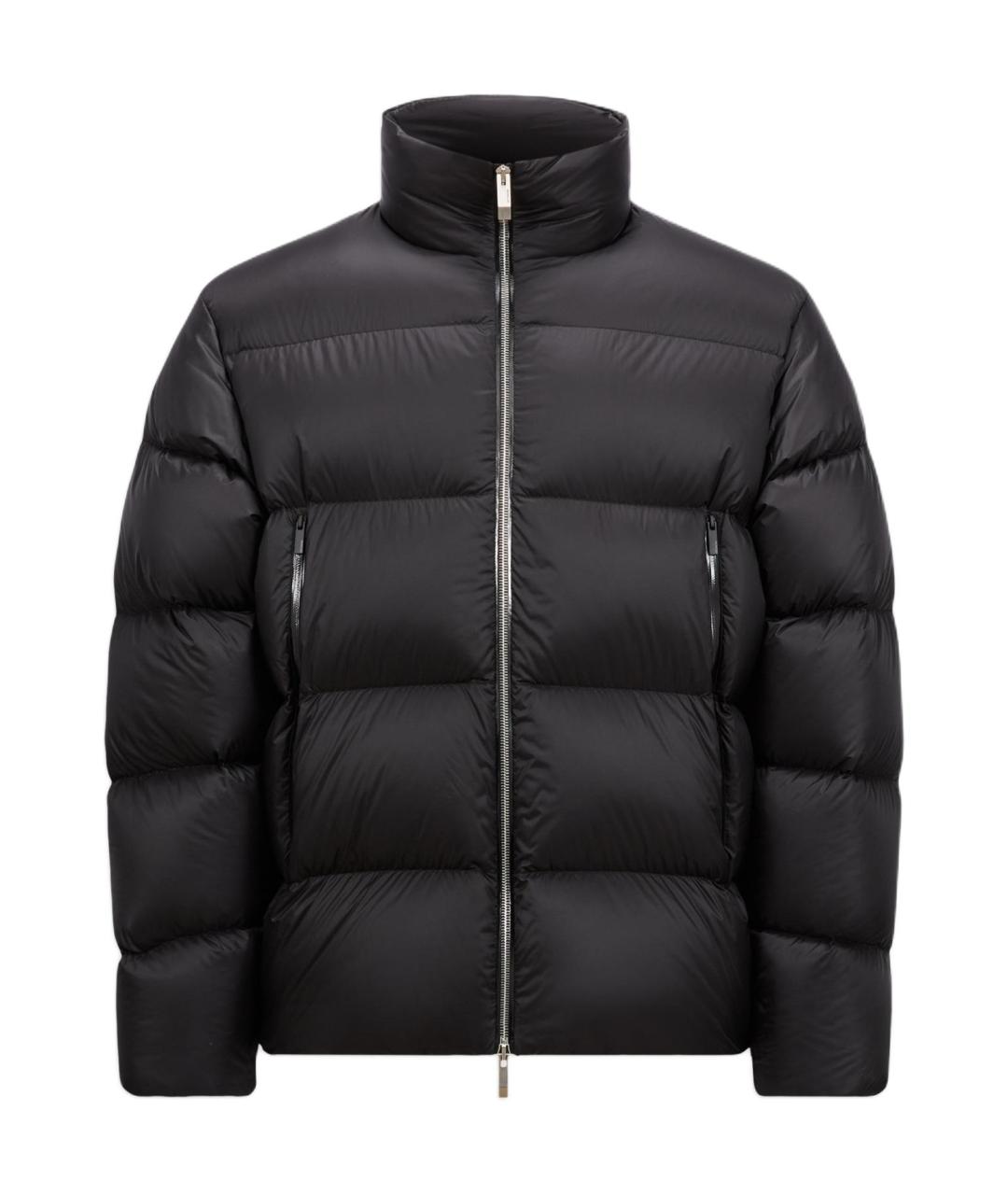 MONCLER Черный пуховик, фото 1