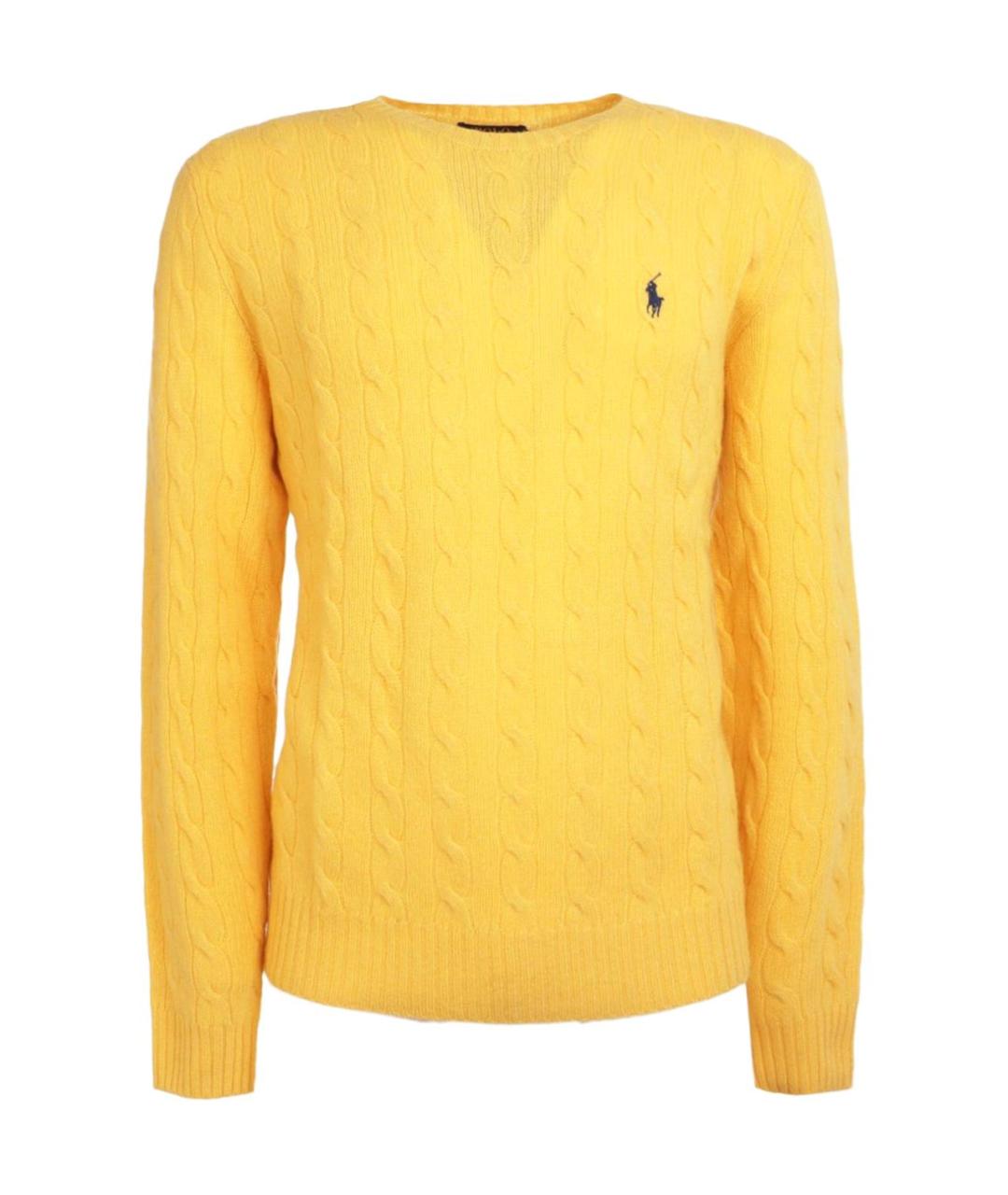 POLO RALPH LAUREN Желтый джемпер / свитер, фото 1