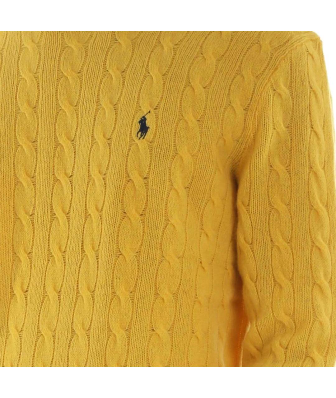 POLO RALPH LAUREN Желтый джемпер / свитер, фото 4