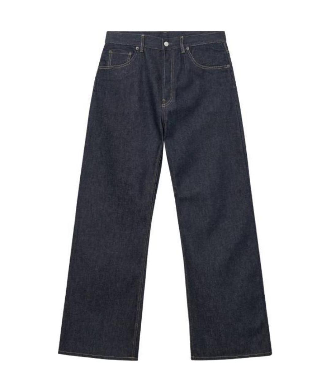 ACNE STUDIOS Синие прямые джинсы, фото 1