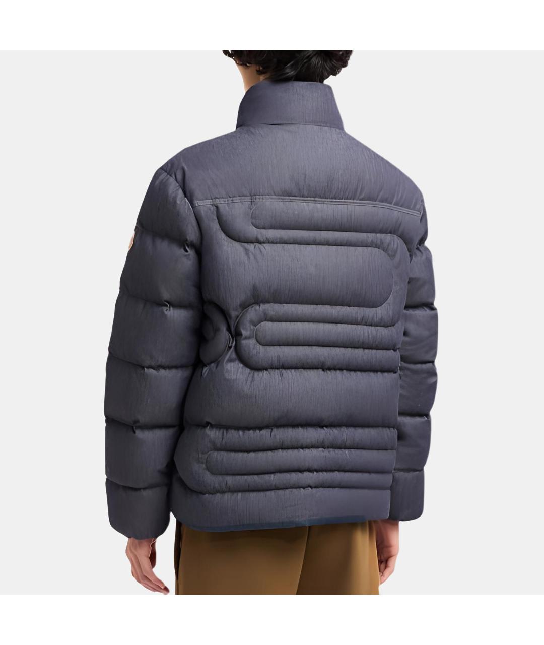 MONCLER Синий пуховик, фото 2