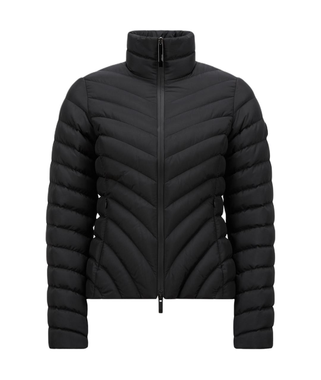 MONCLER Черная полиамидовая куртка, фото 1