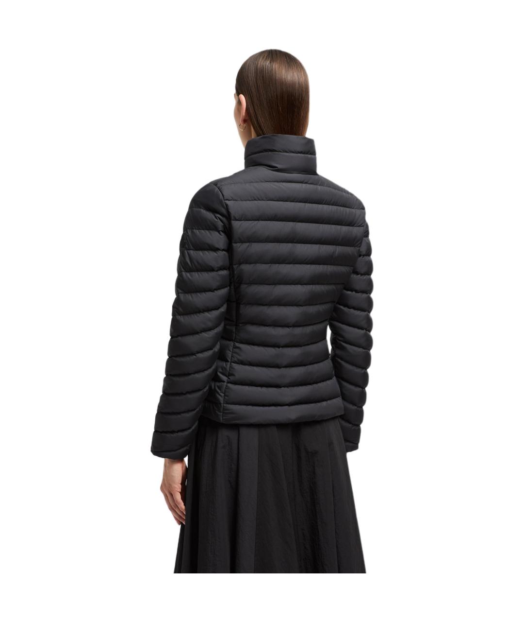 MONCLER Черная полиамидовая куртка, фото 2