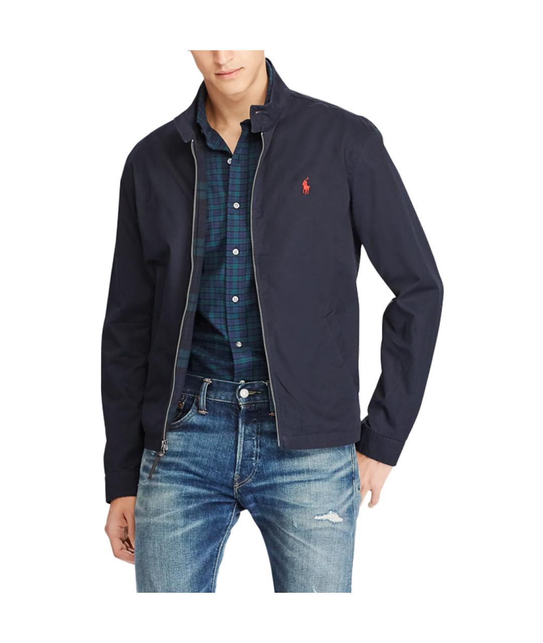 POLO RALPH LAUREN Темно-синяя полиамидовая куртка, фото 3