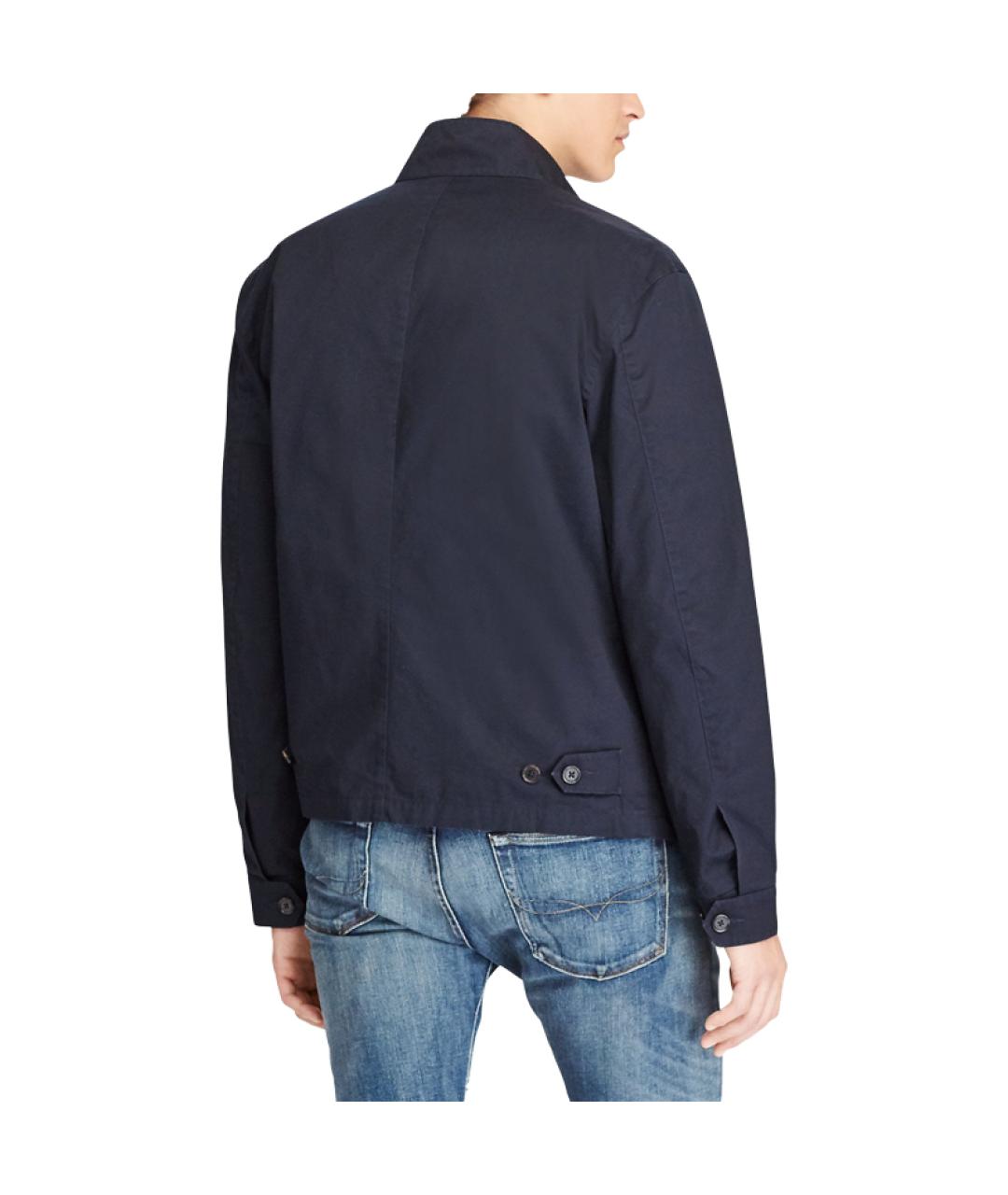 POLO RALPH LAUREN Темно-синяя полиамидовая куртка, фото 4