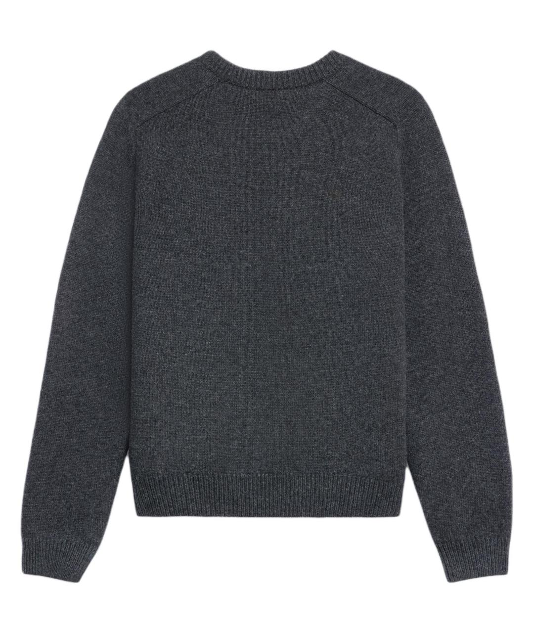 CELINE Серый кашемировый джемпер / свитер, фото 2