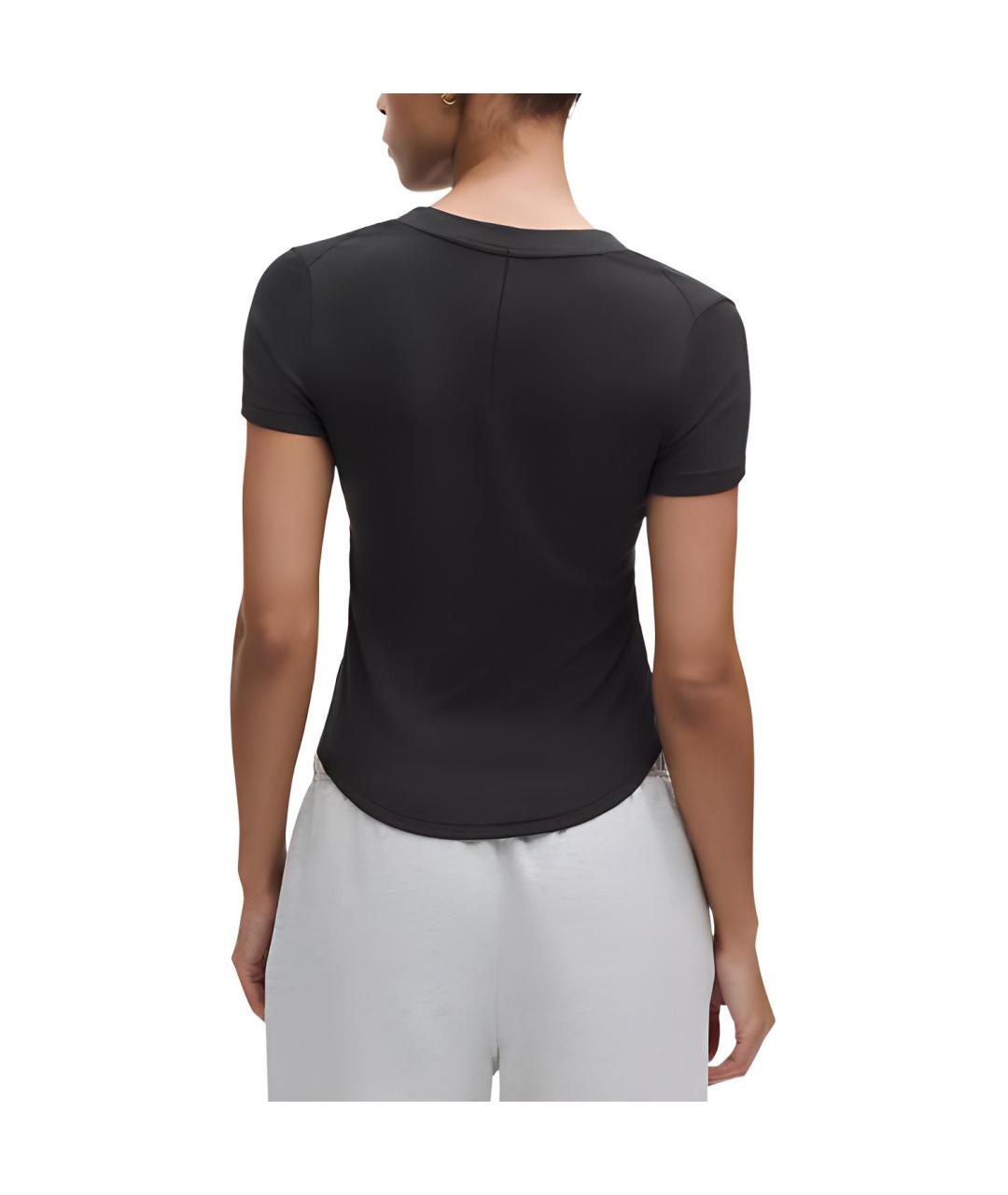 Lululemon Черная футболка, фото 4