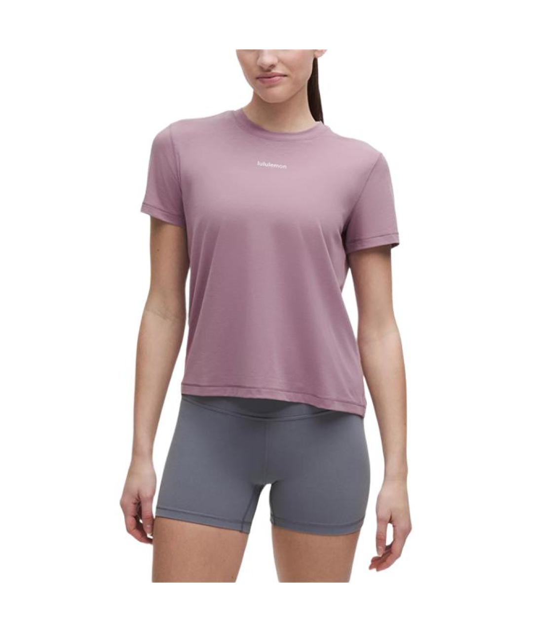 Lululemon Фиолетовая футболка, фото 3