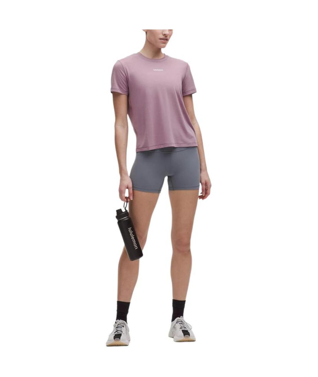 Lululemon Фиолетовая футболка, фото 5