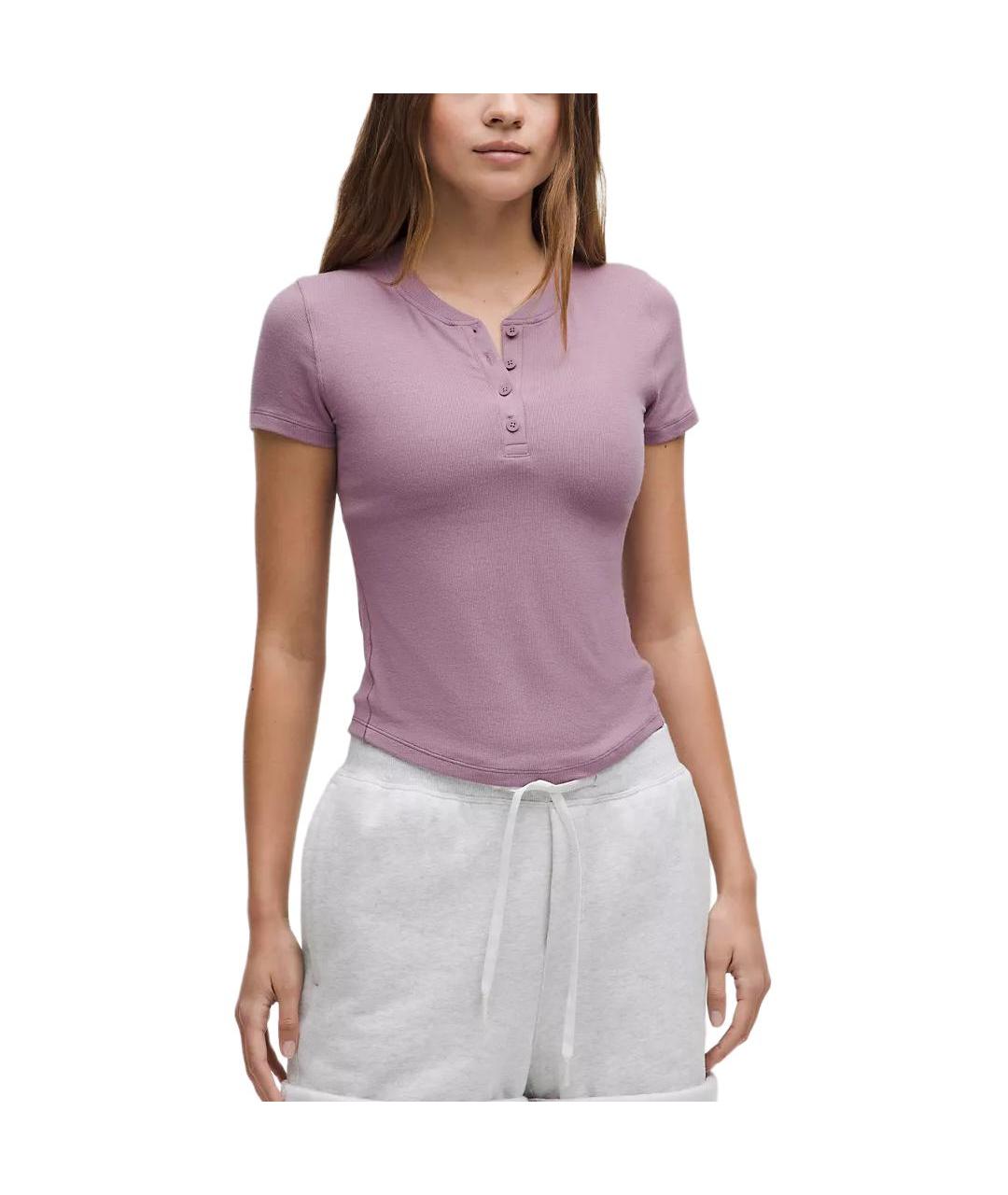 Lululemon Фиолетовая футболка, фото 3