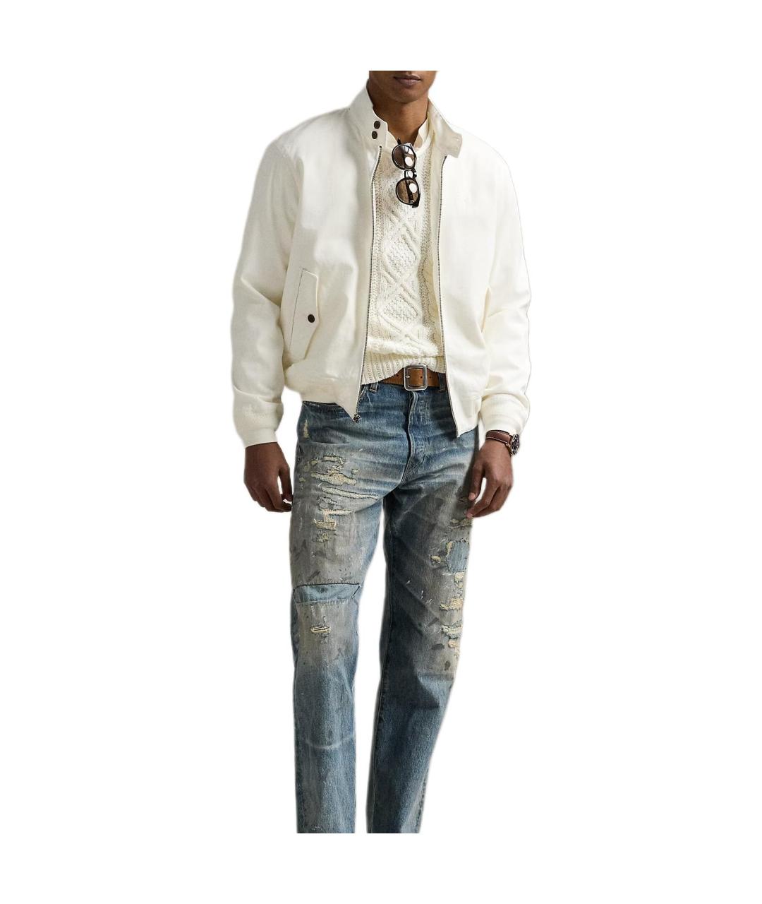 POLO RALPH LAUREN Белая куртка, фото 2