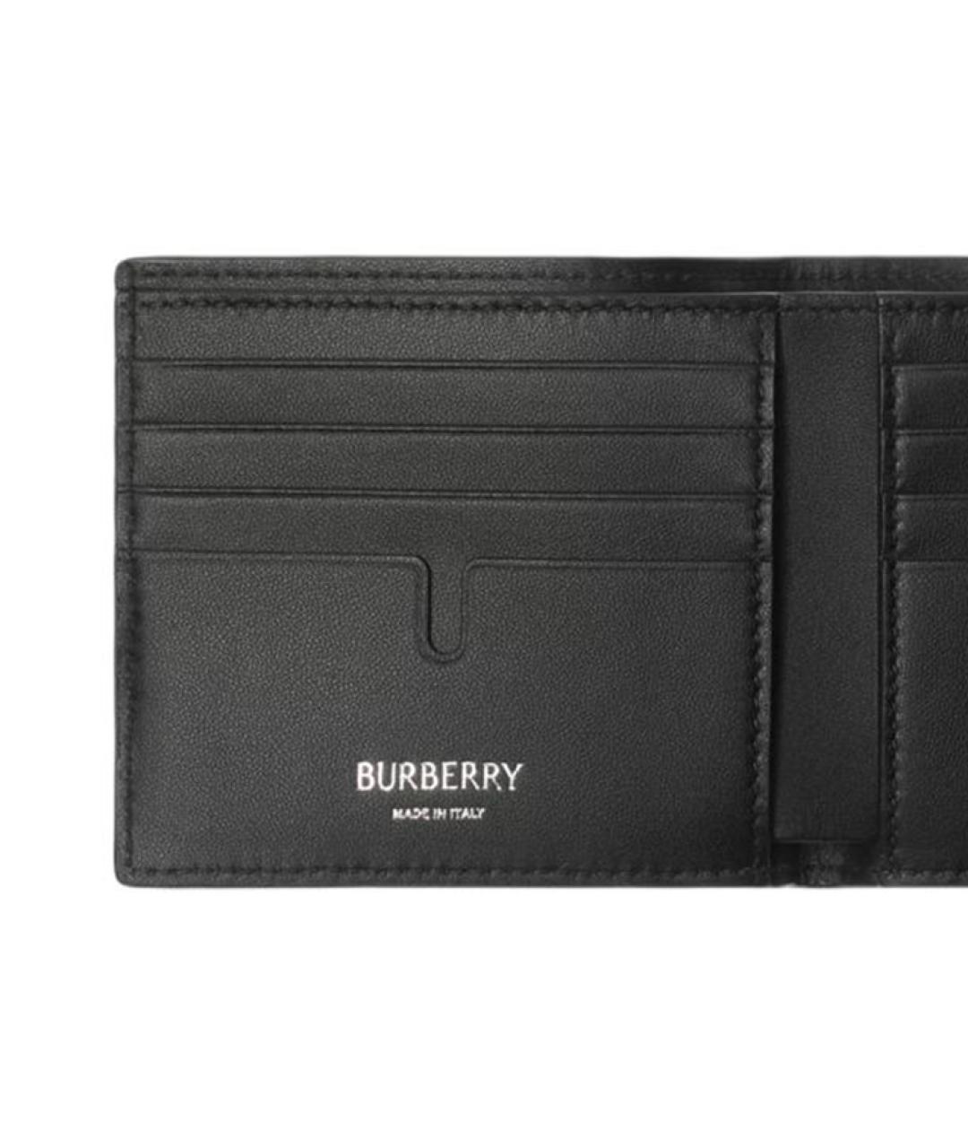 BURBERRY Черный кошелек, фото 5