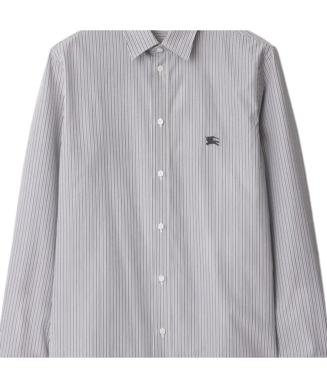 BURBERRY Мульти хлопковая кэжуал рубашка, фото 2