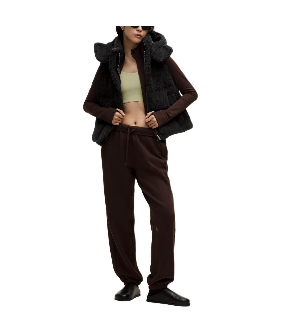 Lululemon Черный жилет, фото 4