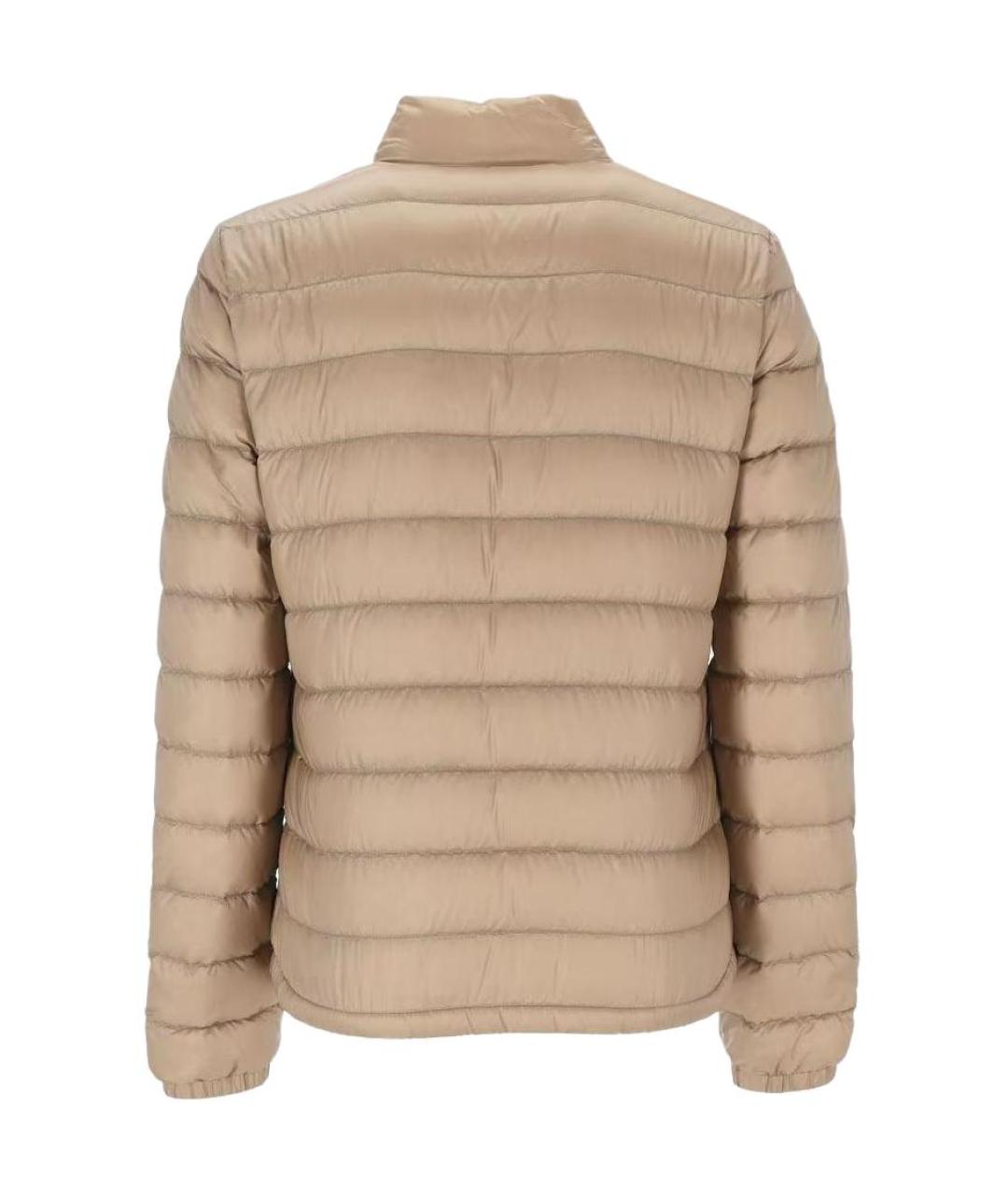 MONCLER Бежевый пуховик, фото 2