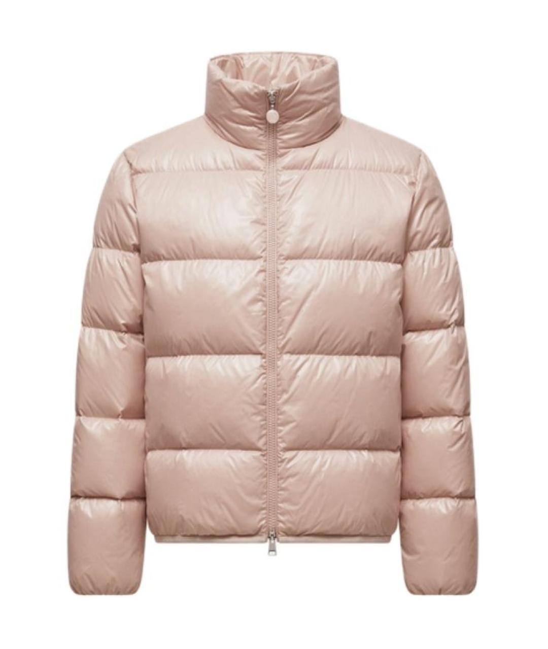 MONCLER Розовый пуховик, фото 4