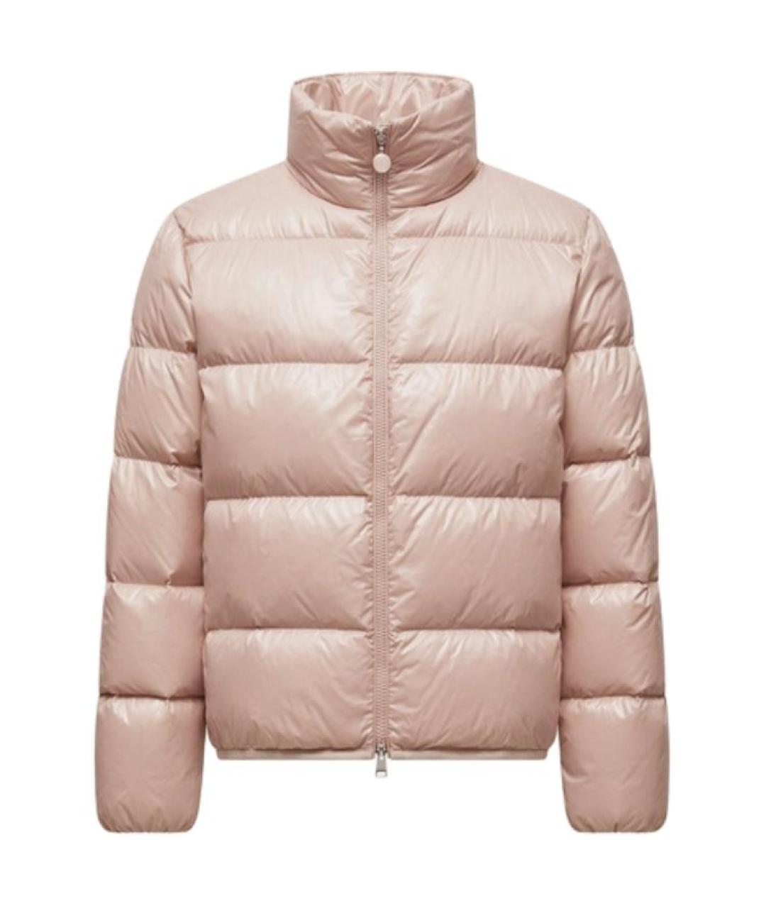 MONCLER Розовый пуховик, фото 1