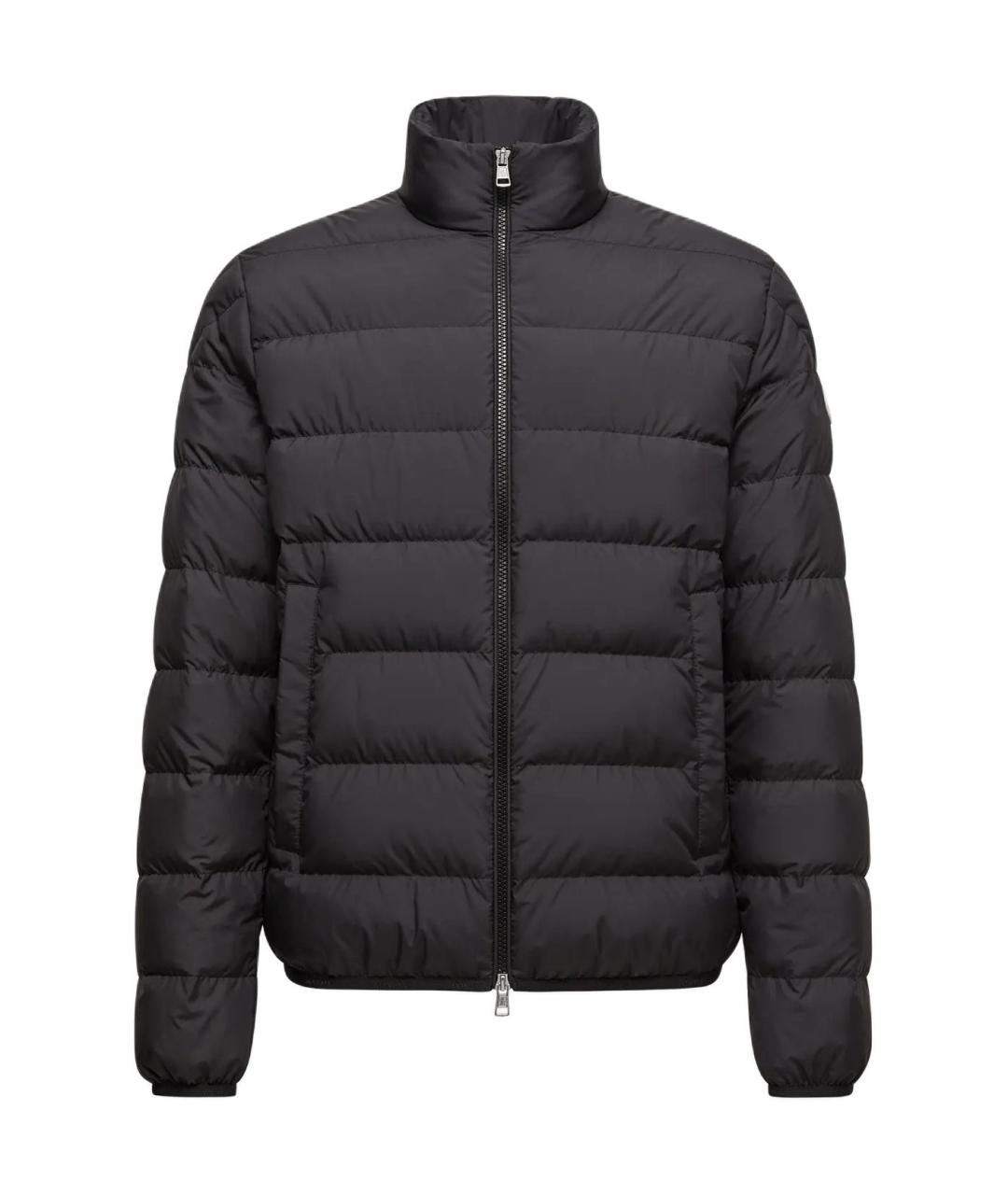 MONCLER Черная полиамидовая куртка, фото 1