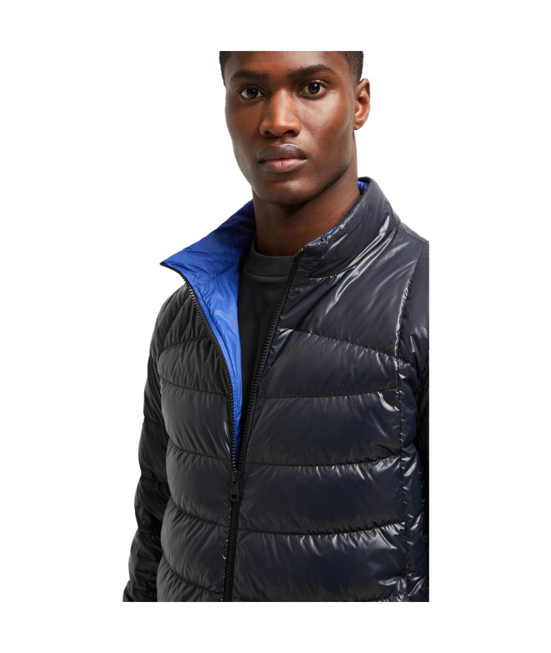 MONCLER Черная полиамидовая куртка, фото 3