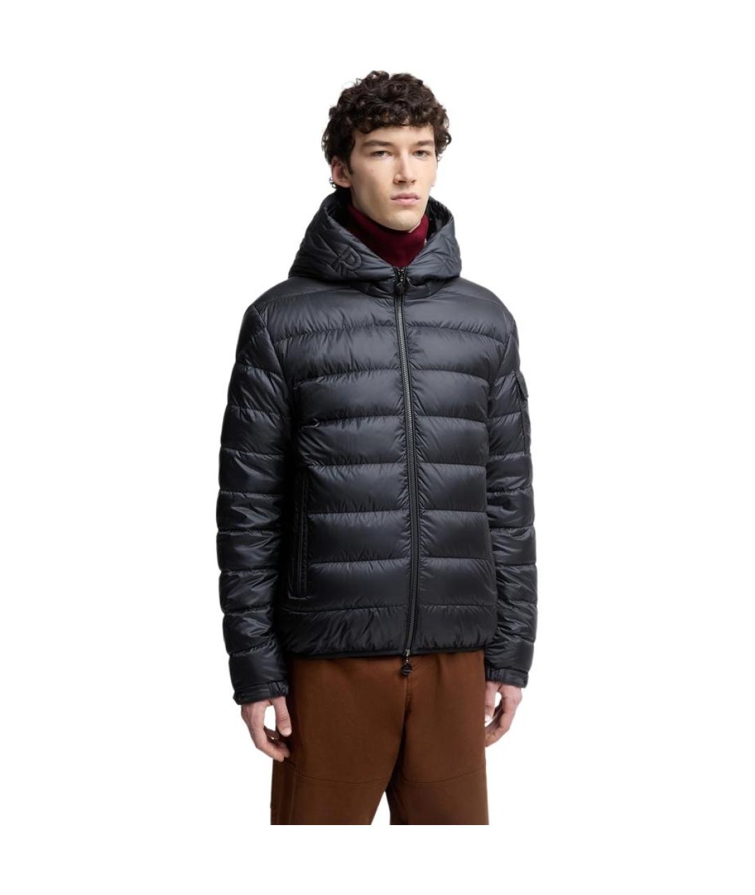 MONCLER Синий пуховик, фото 3