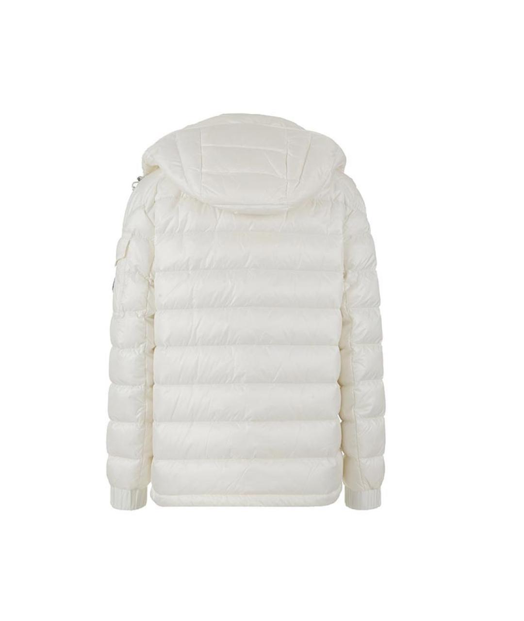 MONCLER Белый пуховик, фото 2