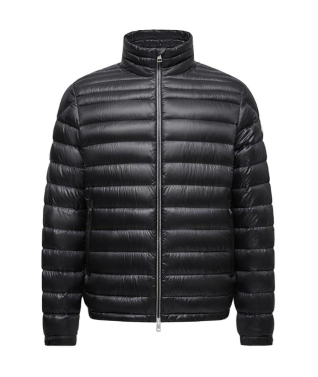 MONCLER Черный пуховик, фото 1