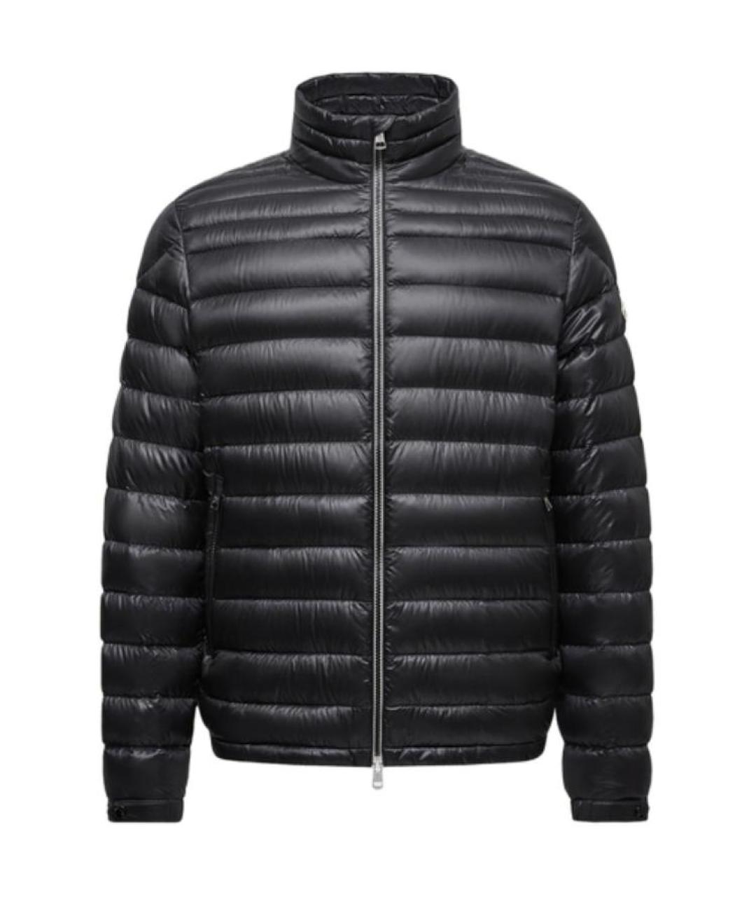 MONCLER Черный пуховик, фото 3
