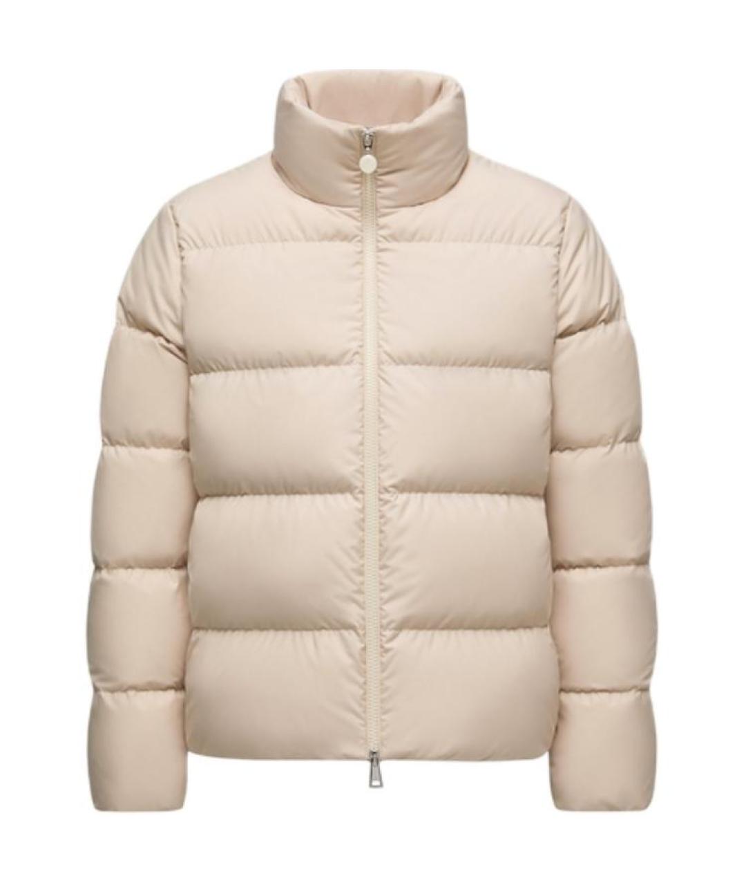 MONCLER Бежевый пуховик, фото 4