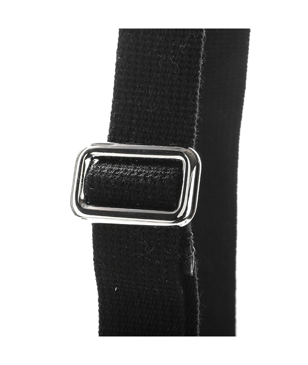 GUCCI Черная кожаная поясная сумка, фото 5