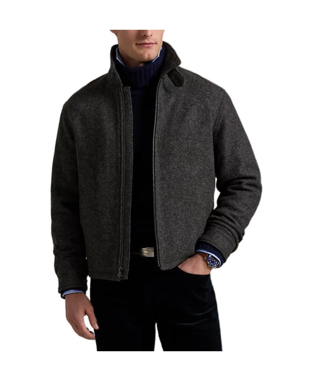 POLO RALPH LAUREN Серая куртка, фото 3